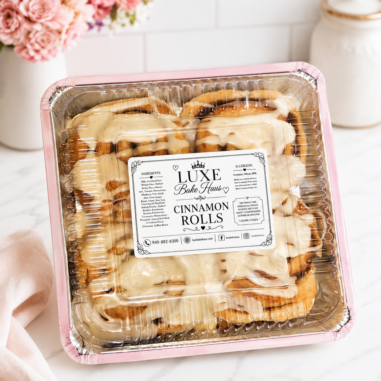 Cinnamon Rolls {LOCAL PICKUP}
